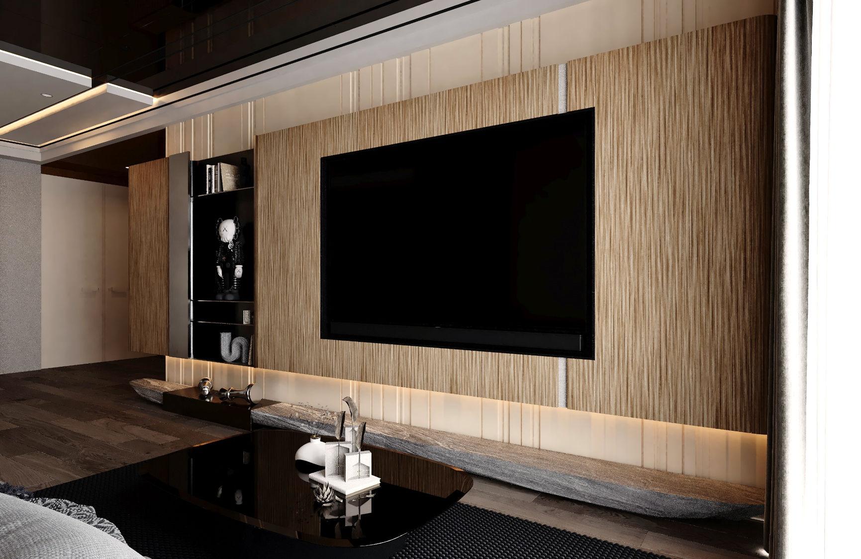 Fountain Mist Fluted Laminate 8x4 ft Texture 1.25 mm - FM 1738