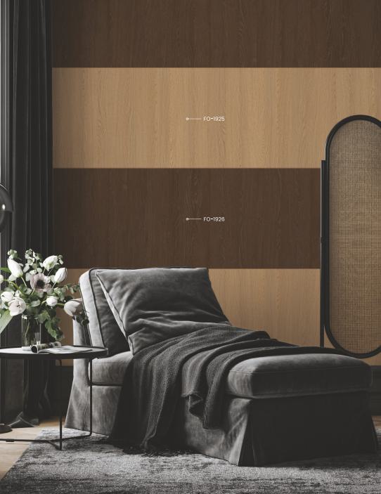 Cocoa Pine Wood Laminate 8x4 ft Texture 1 mm - FO 1926