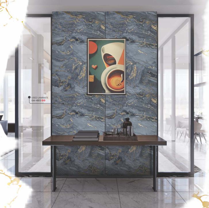Marble & Stone Laminate 8x4 ft High Gloss 1.5 mm - GA 4813