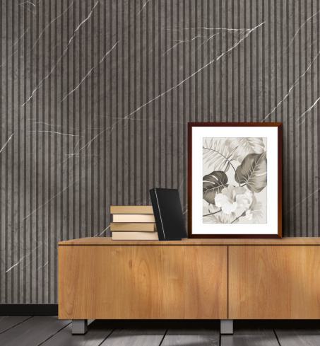 Flute Marble Wood Laminate 8x4 ft Texture 1 mm - GM 72
