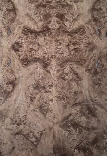 Grey Mappa Burls 2440x1220 mm Silicon Natural Veneer - 3.7 mm