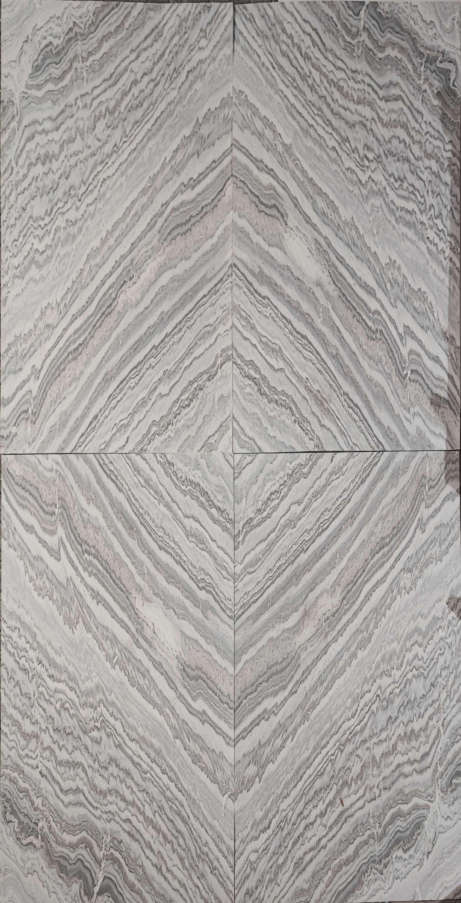 & Stone Laminate 8x4 ft High Gloss 3 mm - Grey Marble