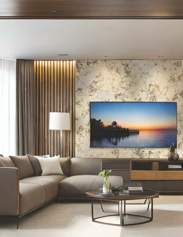 Marble & Stone Laminate 8x4 ft High Gloss 1 mm - HGL 12065