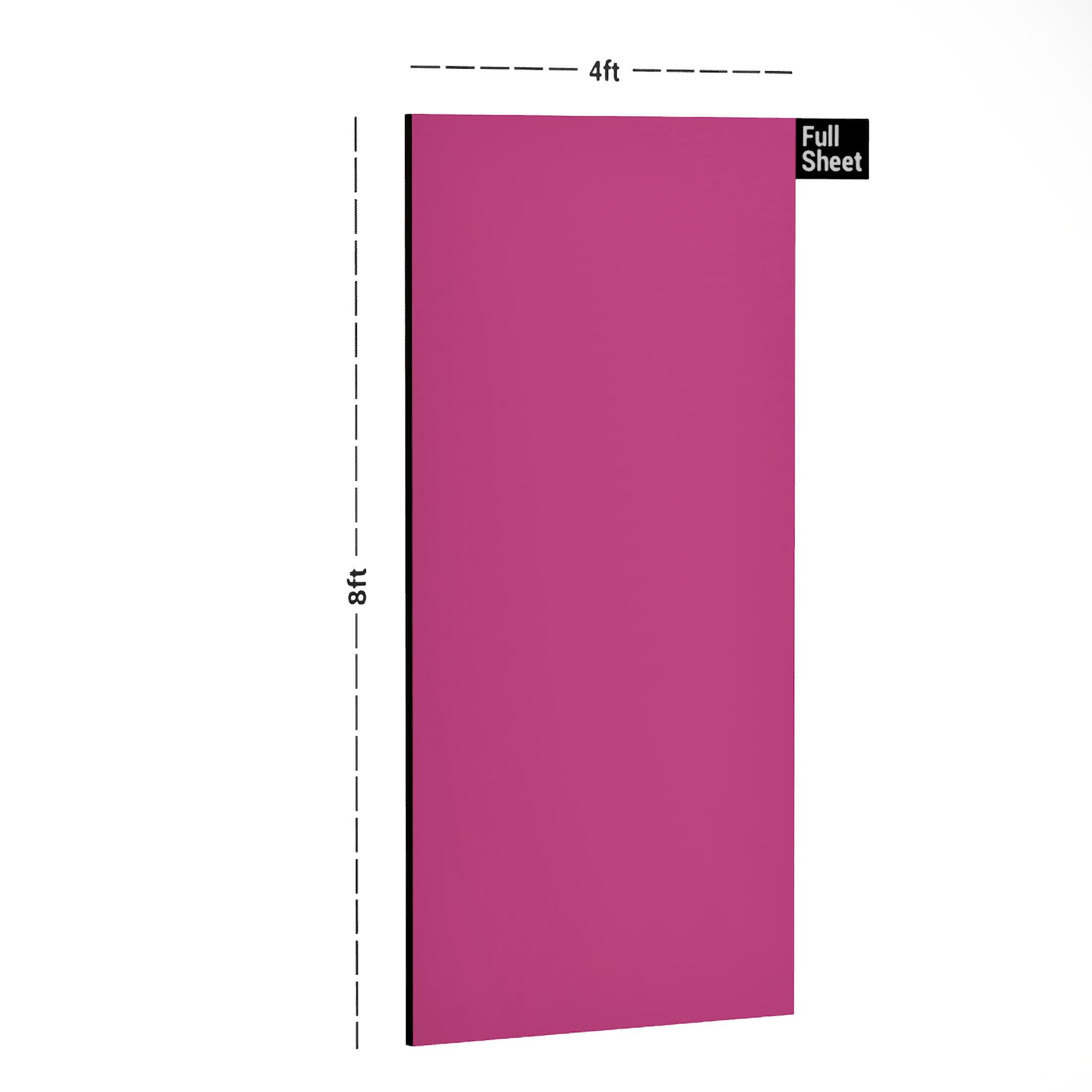 Mirror Plain Laminate 8x4 ft High Gloss 1 mm - HGL 305