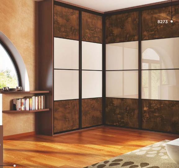 Dark Lumber Marble & Stone Laminate 8x4 ft High Gloss 0.8 mm - HGL 8273