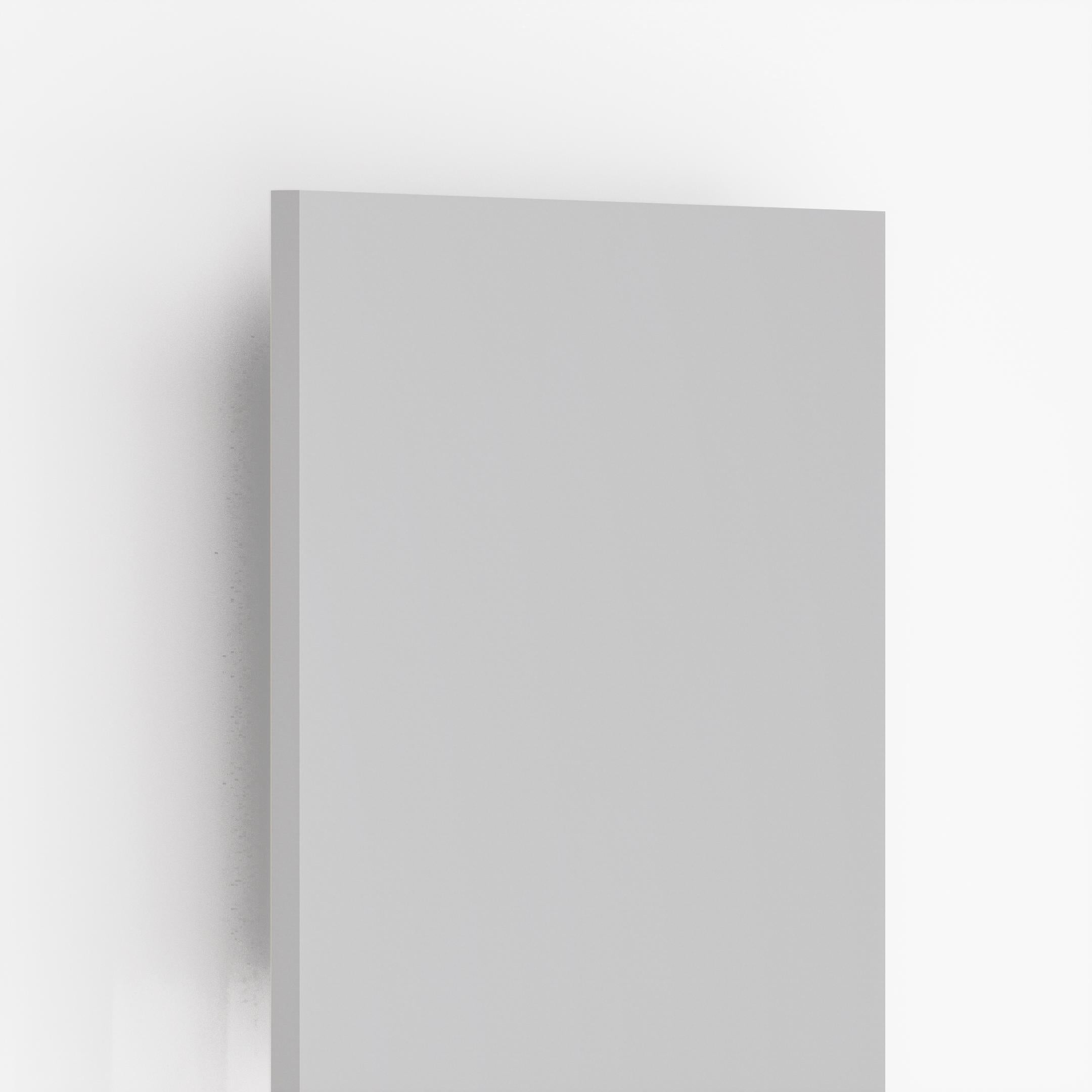 Silver Grey Plain Laminate 8x4 ft High Gloss 1 mm - HG 204