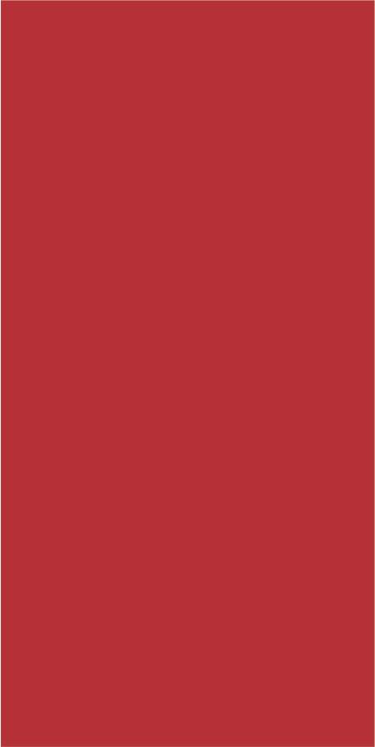 Red Plain Laminate 8x4 ft High Gloss 1 mm - HG 207