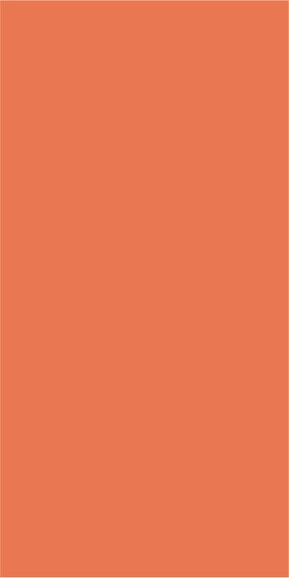 Orange Plain Laminate 8x4 ft High Gloss 1 mm - HG 208