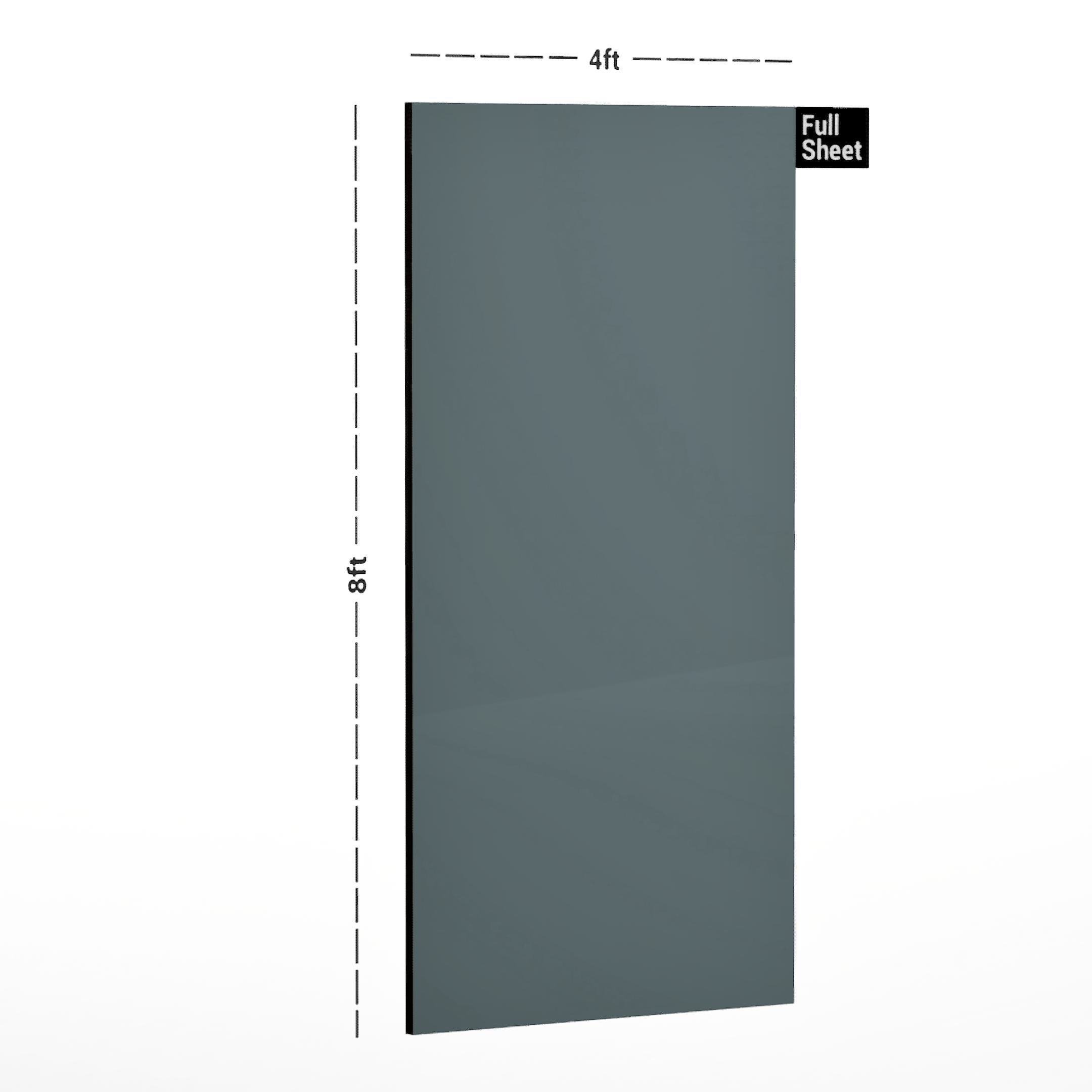Thunder Green Plain Laminate 8x4 ft High Gloss 1 mm - HG 230