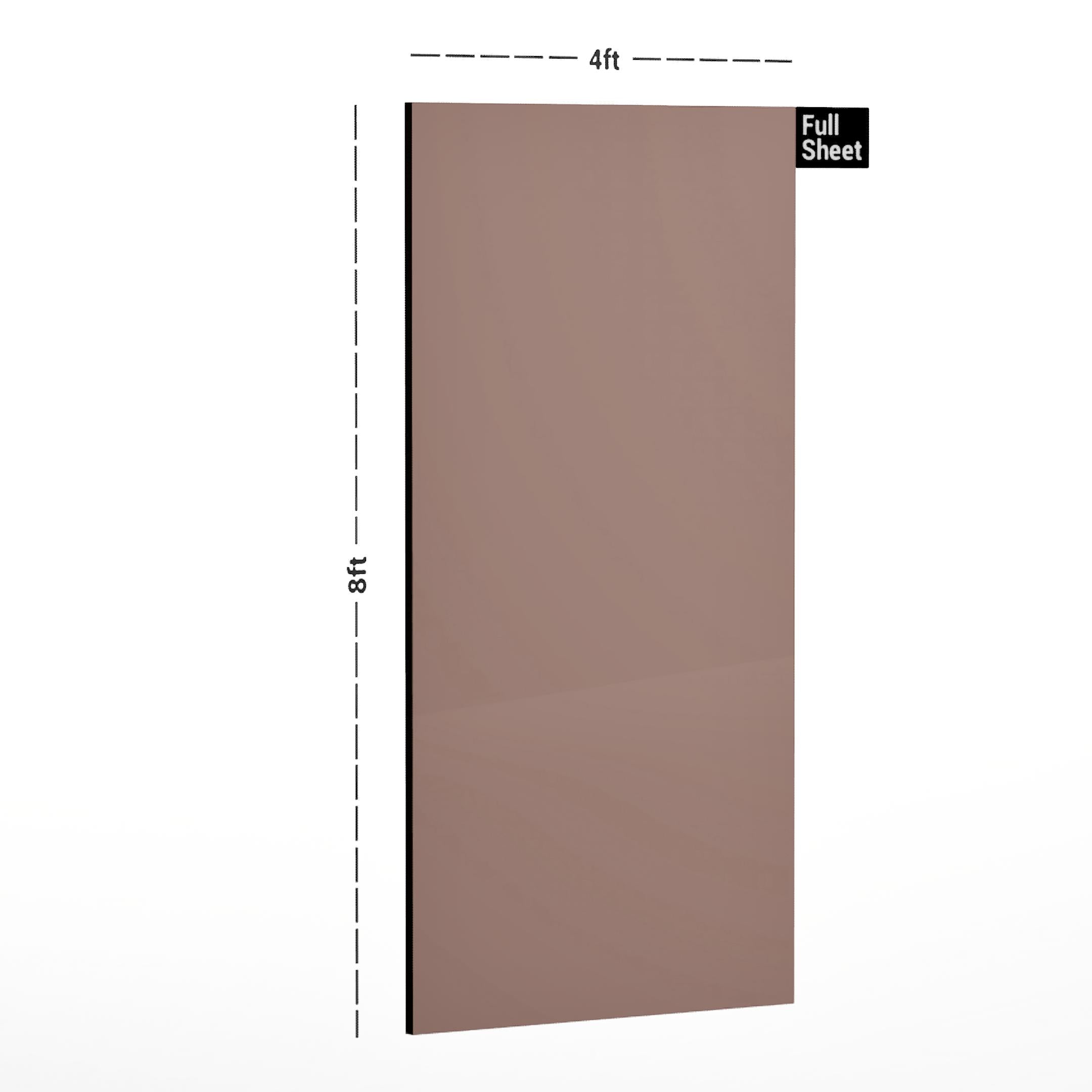 Light Amethyst Plain Laminate 8x4 ft High Gloss 1 mm - HG 231