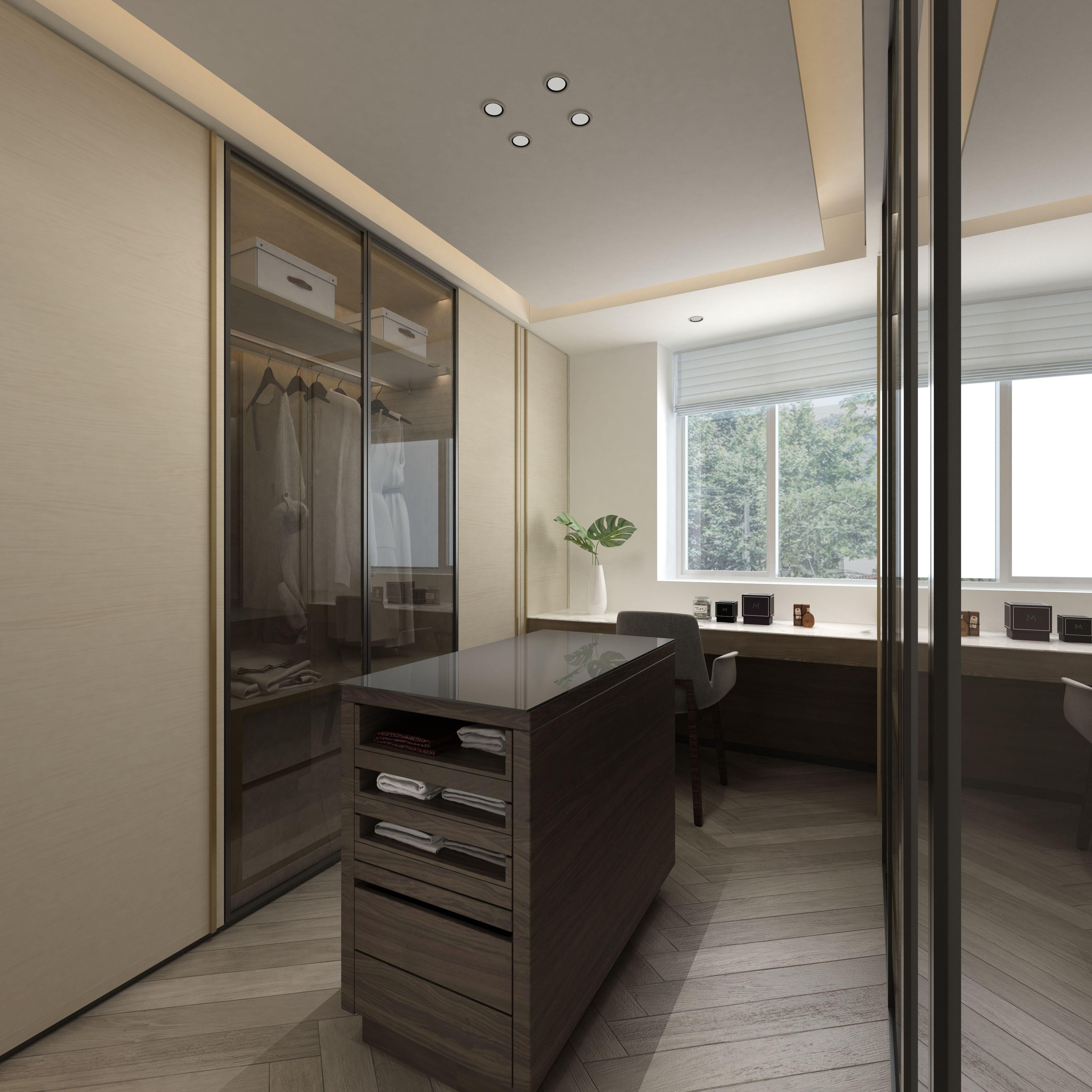 Horizontal Rain Drop Wood Laminate 8x4 ft Texture 1 mm - HRD 979