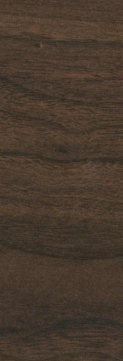 Brown wood grain laminate with textured finish and dark streaks, showcasing a natural wood pattern and grain variation.