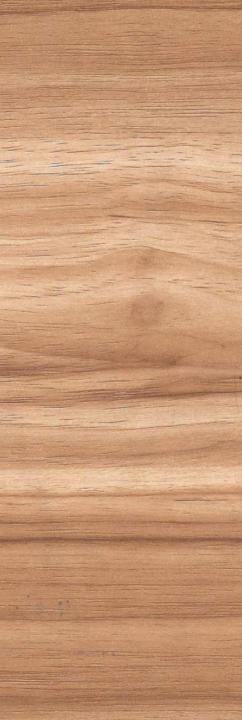 Brown wood grain laminate with textured finish and visible wood pattern and grain details.