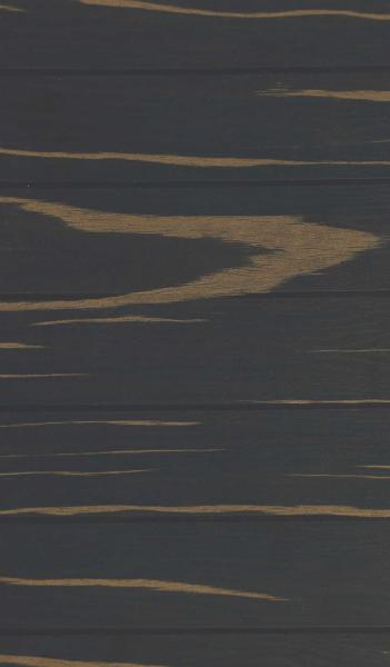 Brown wood grain laminate with textured finish and wavy pattern, showing natural wood appearance and horizontal lines.
