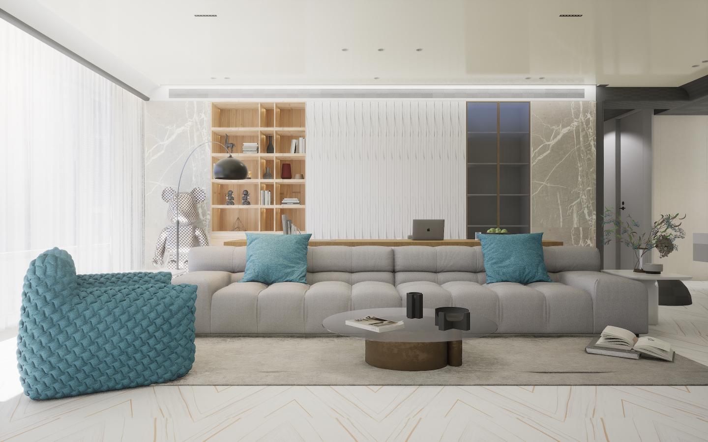 Sagrada Marble & Stone Laminate 8x4 ft Texture 1 mm - IM 1115