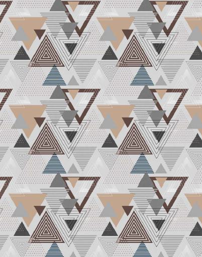 Bermunda Triangles Designer Laminate 8x4 ft Texture 1 mm - ISD 05