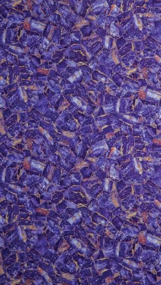 Marble & Stone Laminate 8x4 ft Glossy 3 mm - Imperial Blue