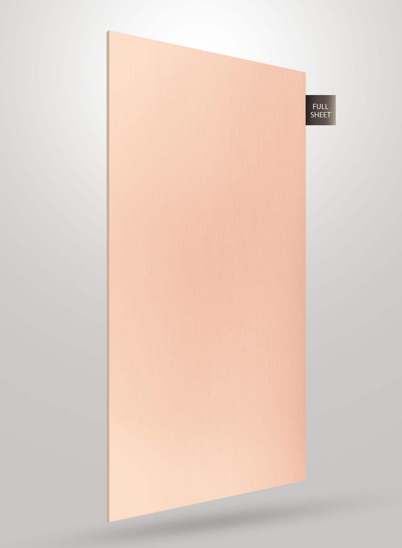 Cream Fluted Laminate 8x4 ft Texture 1 mm - JB 655