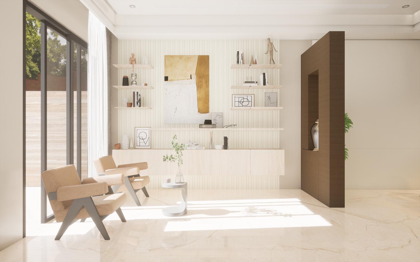 Kitami Elm Light Wood Laminate 8x4 ft Texture 1 mm - JW 6102