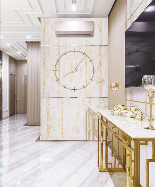 Marble & Stone Laminate 8x4 ft High Gloss 1.5 mm - KR 217