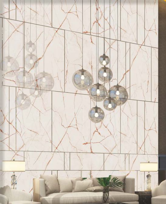 Marble & Stone Laminate 8x4 ft High Gloss 1.5 mm - KR 235
