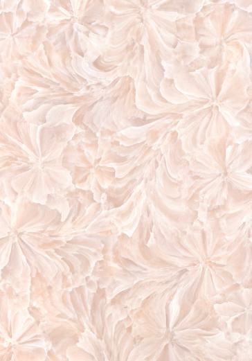 LM 00288 HT Floral 3D 8 ft x 4 ft PU Gloss Finish Decorative Laminate - 1 mm