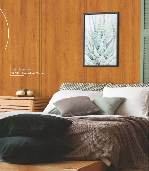 Ashine Wood Laminate 8x4 ft Texture 1 mm - LM 01622