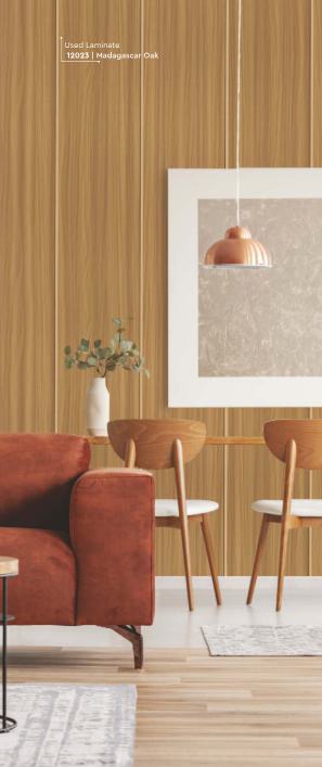Poly Urethene Wood Laminate 8x4 ft Texture 1 mm - LM 01659