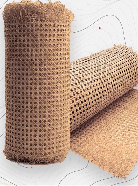 Star Natural Brown Cane Laminate 25x2 ft 1 mm - LM 12547