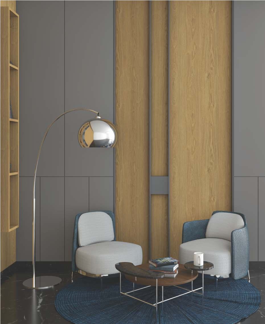 One and Only Wood Laminate 8x4 ft Texture 1 mm - LM 14235