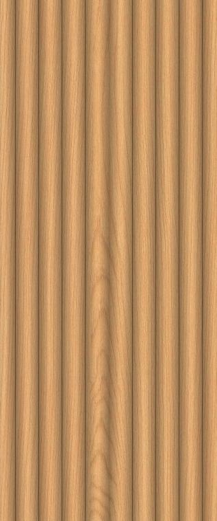 Fluted Laminate 8x4 ft Texture 1 mm - LM 15507