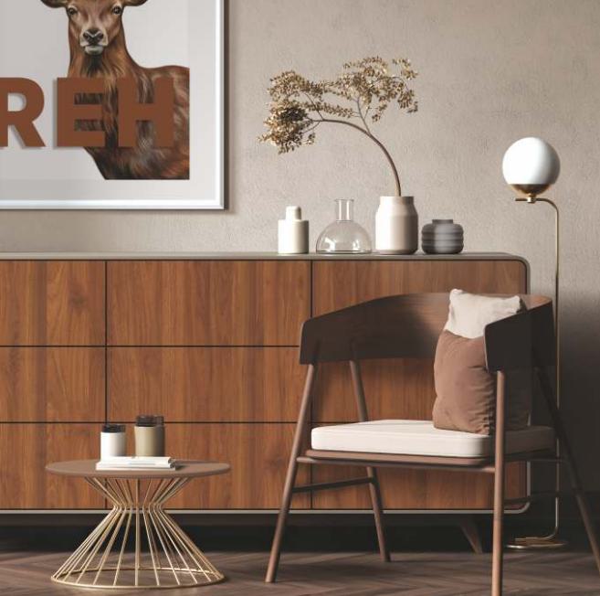 Wood Laminate 8x4 ft Matte 1 mm - LM 15561