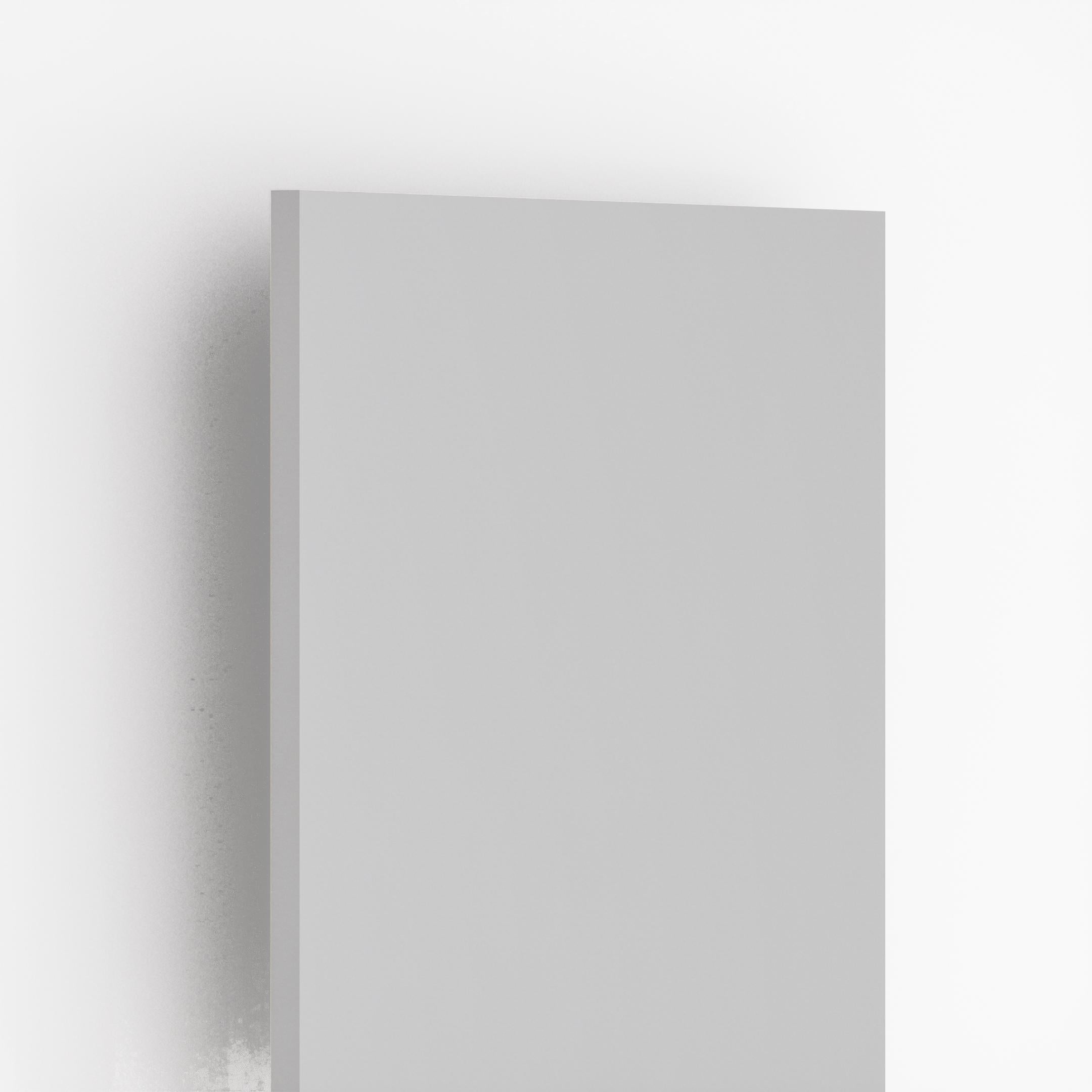 Silver Grey Plain Laminate 8x4 ft PU 1 mm - LV 204