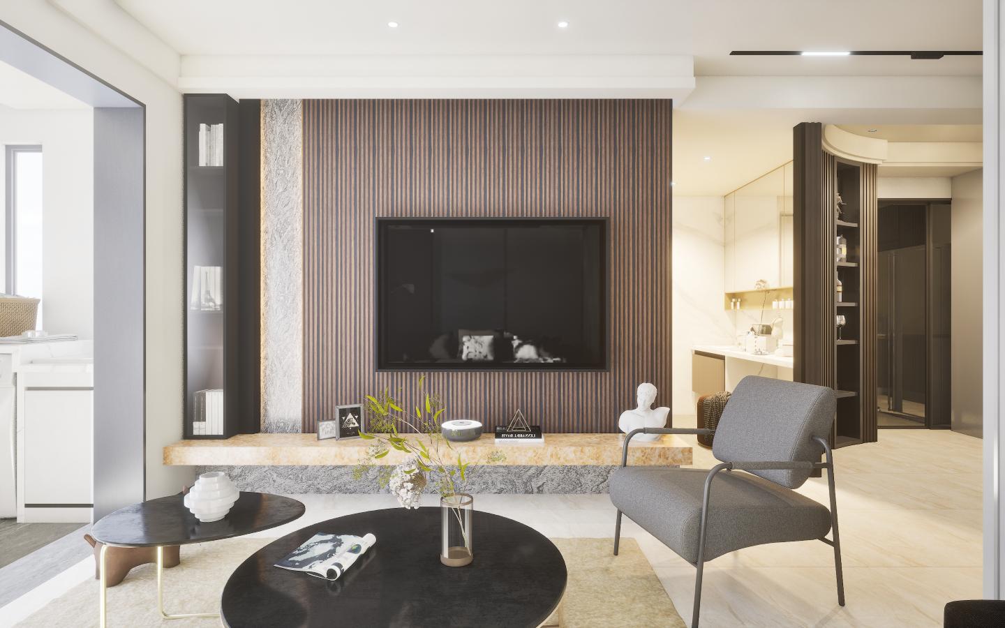Series Marble & Stone Laminate 8x4 ft Texture 1.25 mm - LX2008 Natural