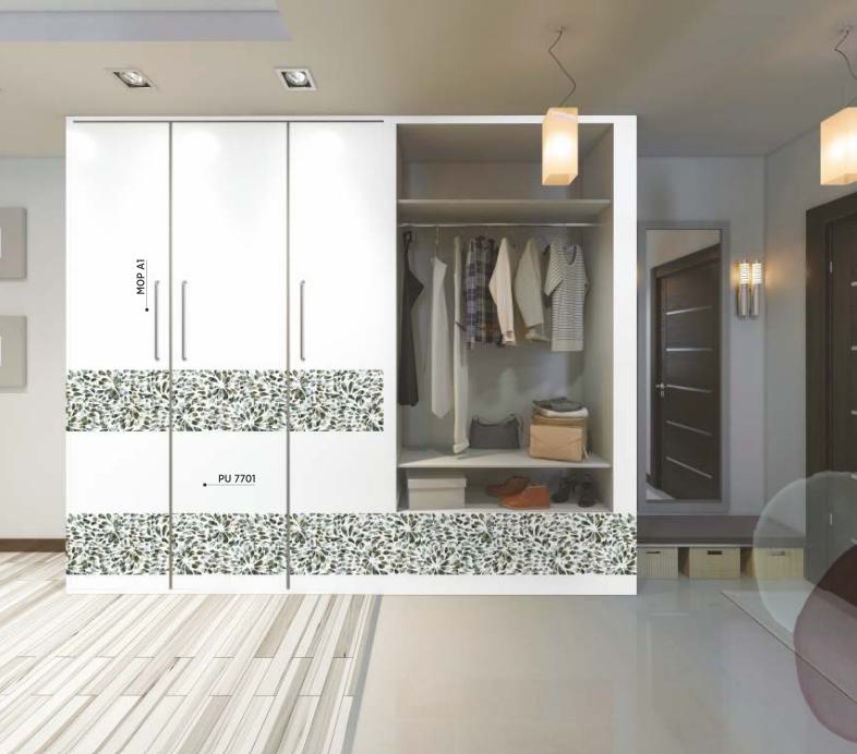 Designer Laminate 8x4 ft High Gloss 1.5 mm - MOP A1