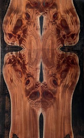 Metalic Cedar Crotch 2440x1220 mm Silicon Natural Veneer - 3.7 mm