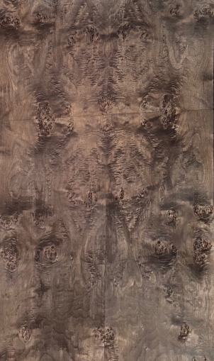 Metalic Mappa Burls Brown 2440x1220 mm Silicon Natural Veneer - 3.7 mm