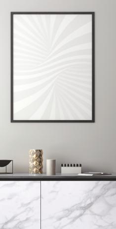Milky White Marble & Stone Laminate 8x4 ft High Gloss 1.5 mm - OLR 3001