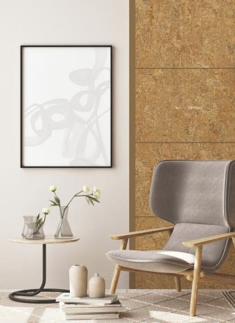 Mustard Calacatta Marble & Stone Laminate 8x4 ft Texture 1 mm - OS 1960