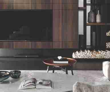 Classic Walnut Wood Laminate 8x4 ft Suede 1 mm - Oliviya 9109