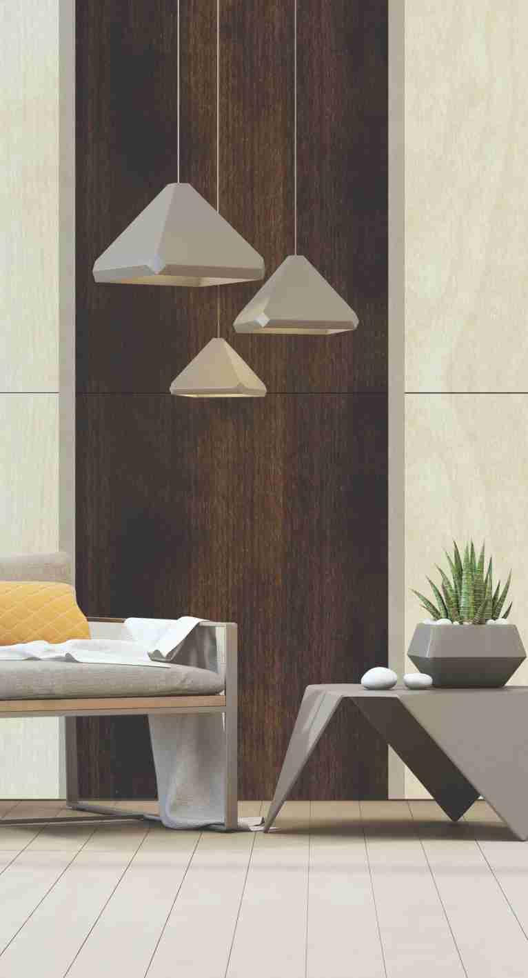 Canberra Ivory Wood Laminate 8x4 ft Suede 1 mm - Oliviya 9161