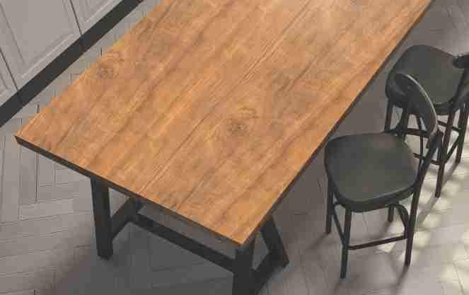 Oliviya Laminates Laureloak 9919 LUK SYNCRO Cerulean Imprint Dark 8x4 ft Texture wood laminates Brown Oliviya_Laureloak