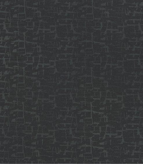 Foxtort PVC Crush Creased Black Designer Laminate 8x4 ft Texture 1.25 mm - PCR 914
