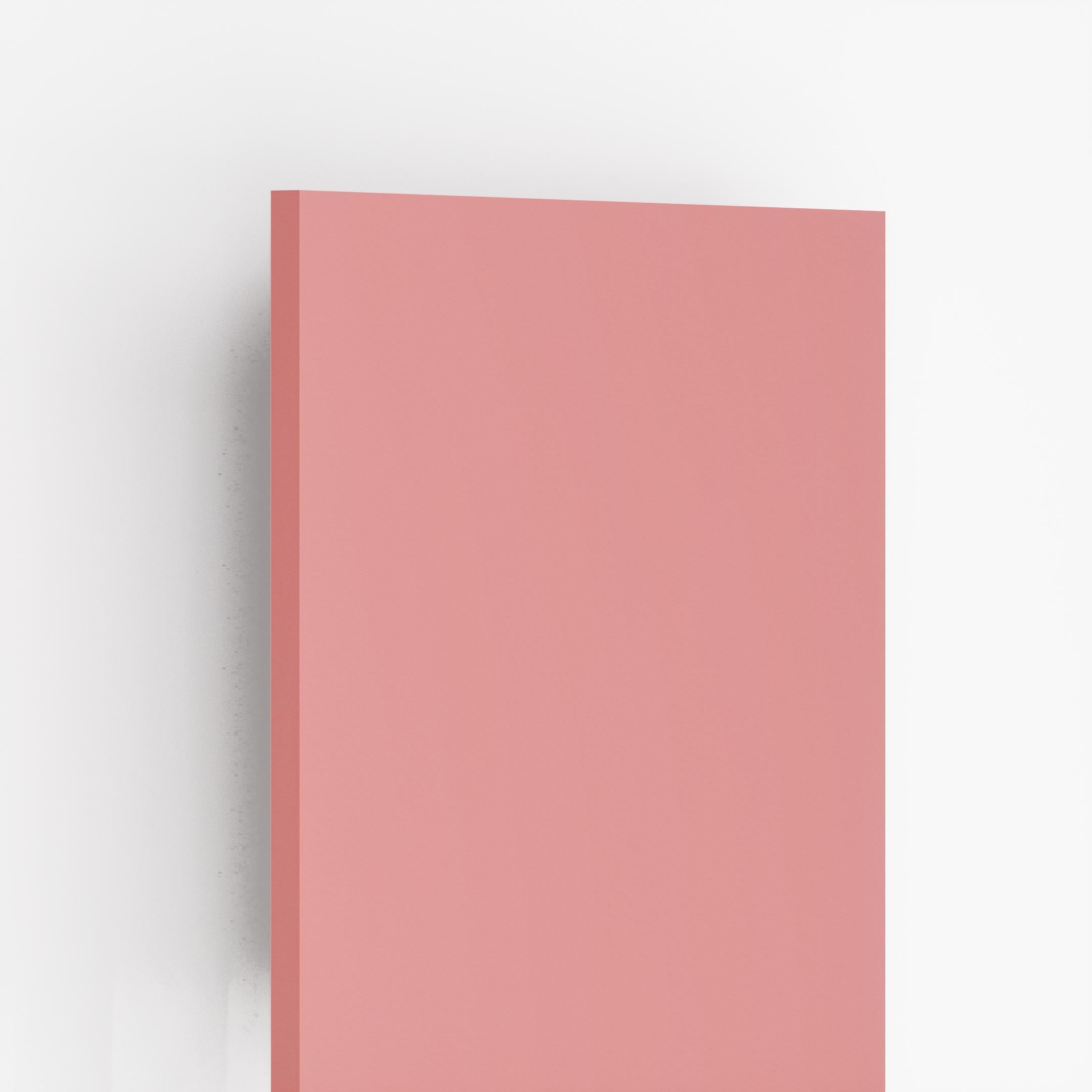 Quartz Pink Plain Laminate 8x4 ft Suede 1 mm - PC 100