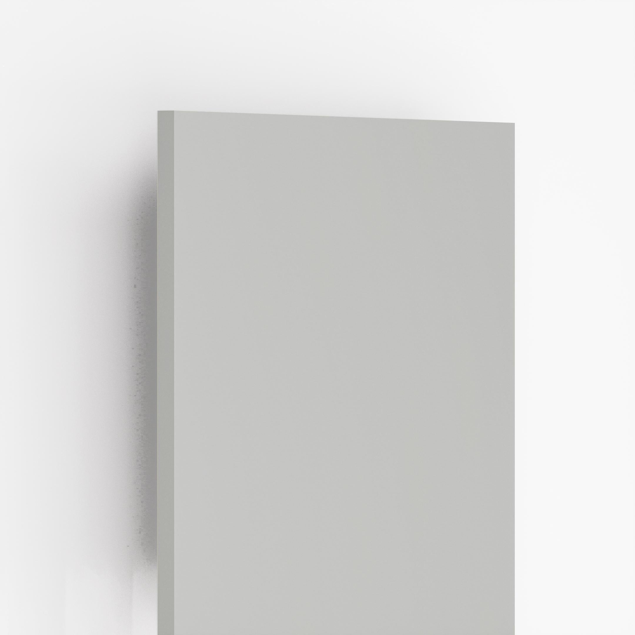 Cape Grey Plain Laminate 8x4 ft High Gloss 1 mm - PC 106