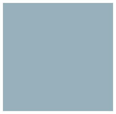 Fogg Blue Plain Laminate 8x4 ft Texture 1 mm - PC 110