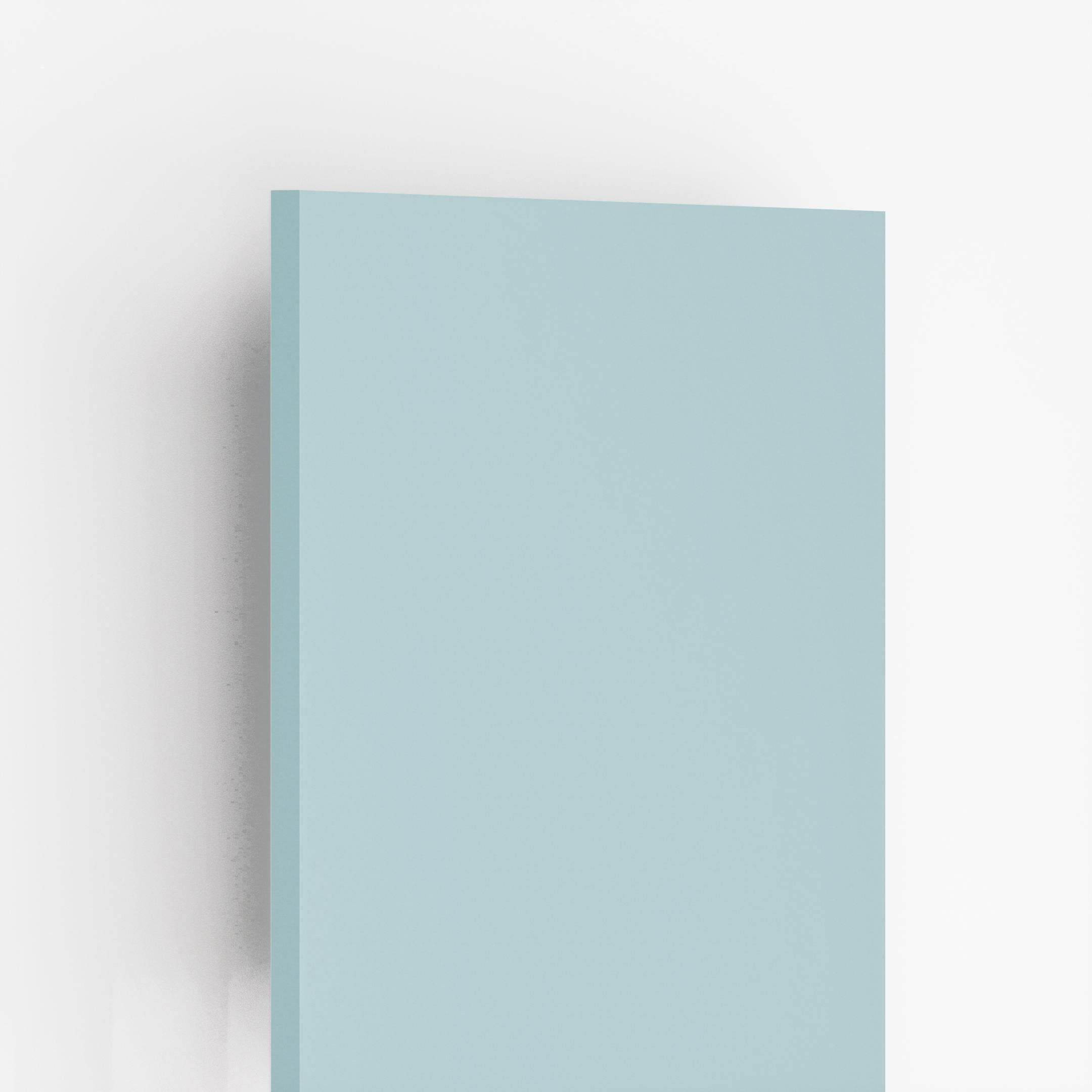 L121 Shore Blue Plain Laminate 8x4 ft Texture 1 mm - PC 113