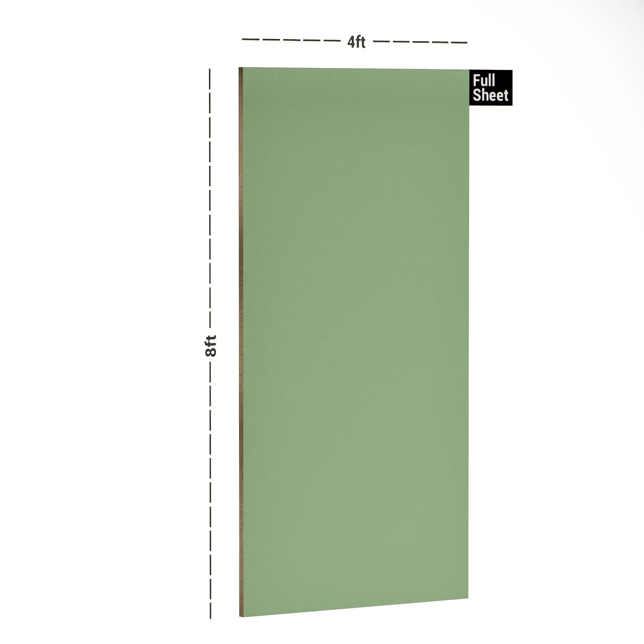 Clary Jade Plain Laminate 8x4 ft High Gloss 1 mm - PC 115