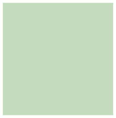 Green plain laminate with suede finish and matte texture