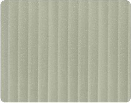 L136 Smokey Grey Fluted Laminate 8x4 ft High Gloss 1 mm - PC 147